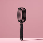 Vented Paddle Brush - Nylon Bristles with Boar